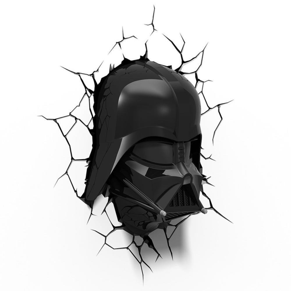 Светильник 3D Star Wars Darth Vader Helmet.